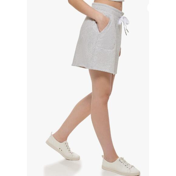 CALVIN KLEIN PERFORMANCE Women's Terry Skirt XL Heather Grey Pull on NWT - Picture 2 of 14